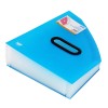 13 Compartments Polypropylene Plastic Desktop Expanding Document Holder, FS401